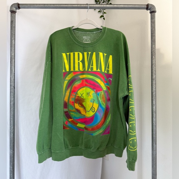 Urban Outfitters Tops - Urban outfitters nirvana crewneck